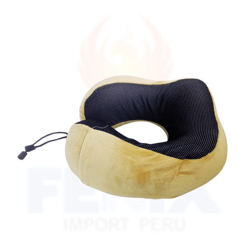 Almohada de Espuma Viscoelástica de Viaje Para Cuello Acero COYOTE