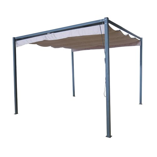 Pergola recta 3x3 metros