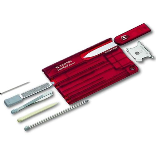 SWISSCARD QUATTRO VICTORINOX CLASSIC - ROJO