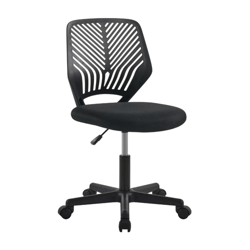 Silla de Oficina Giratoria Miami Tela Mesh Negro Orange