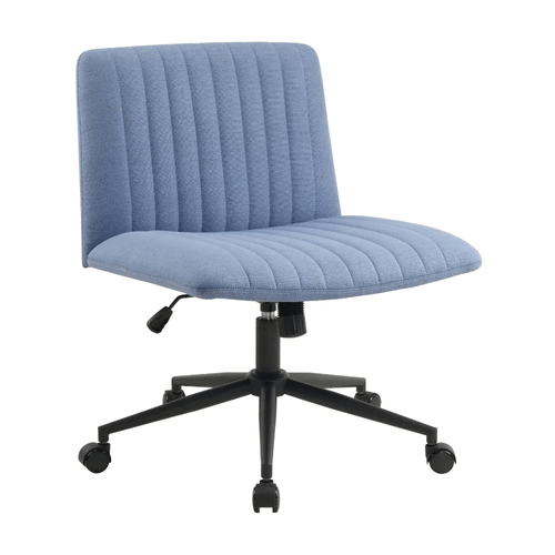 Silla de Oficina Giratoria Bremen Tela Mesh Azul Orange