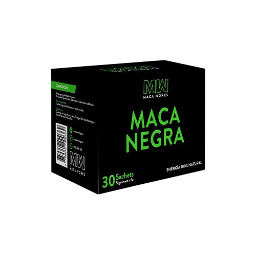 Maca Negra Caja de 30 sachets de 5g c/u Maca Works