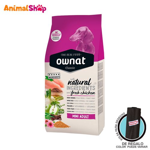 Alimento Perro Ownat Classic Mini Adulto 4Kg