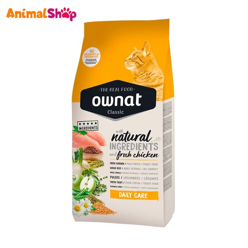 Alimento Gato Ownat Classic Cuidado Diario 4Kg