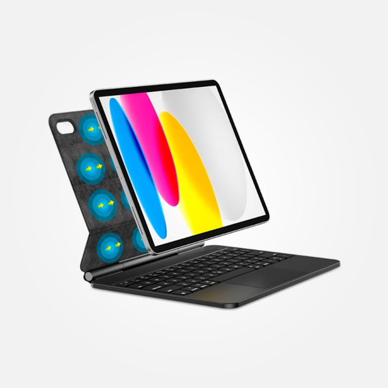 Magic-Keyboard-para-iPad-de-129----Wiwu---Negro