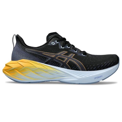 Zapatillas ASICS Novablast 4 Black/Thunder Blue Hombre