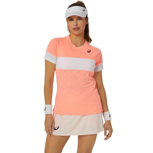 Polo ASICS Sun Coral Coral Mujer