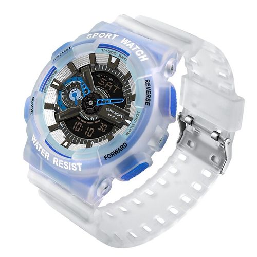 Reloj Deportivo SANDA 3029 Azul Fluorescente