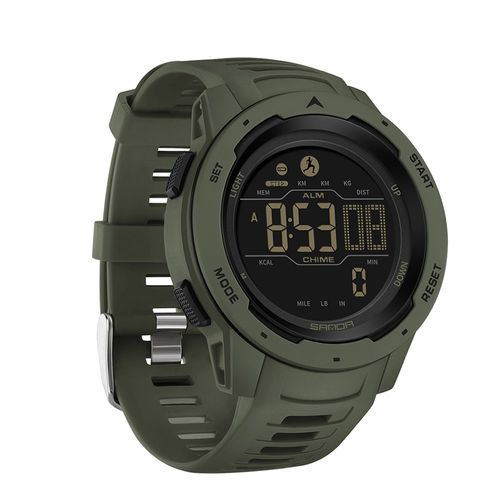 Reloj Hombre SANDA 2145 STAR Verde Digital