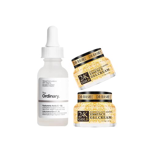 Serum Hyaluronic Acid 2% + B5 The Ordinary 30ml + 2 Gel 24k Anti edad 50gr