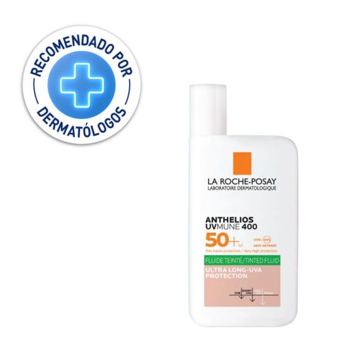 Protector Solar Anthelios UVMune 400 Oil Control Fluido con color FPS 50+ La Roche Posay 50ml