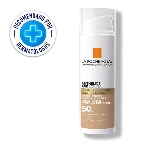 Protector Solar Anti-arrugas Anthelios Age Correct con Color FPS 50 La Roche Posay 50ml