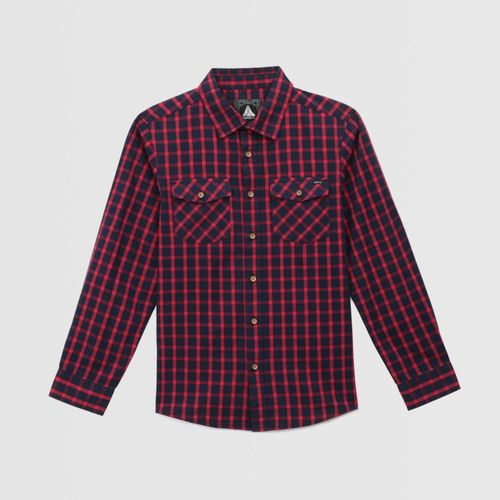 Camisa Para Teen Niño Aereal Manga Larga Checks