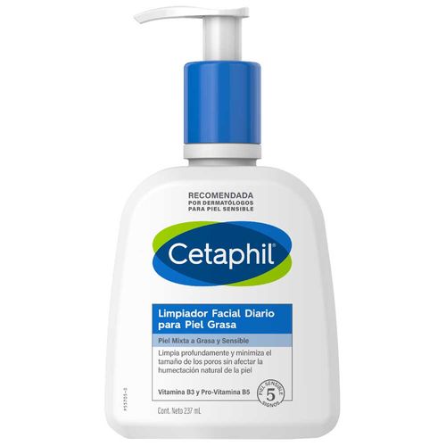 Limpiador Facial CETAPHIL Piel Grasa Frasco 237ml