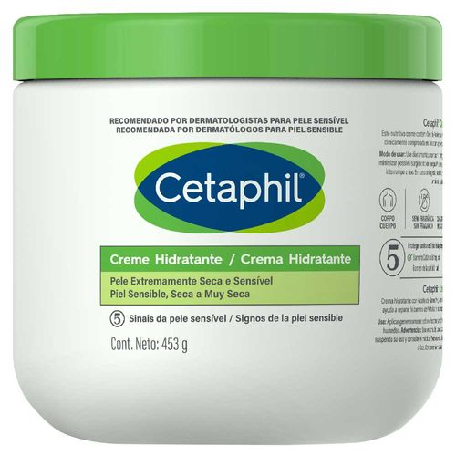 Crema Hidratante CETAPHIL Piel Sensible Frasco 453ml