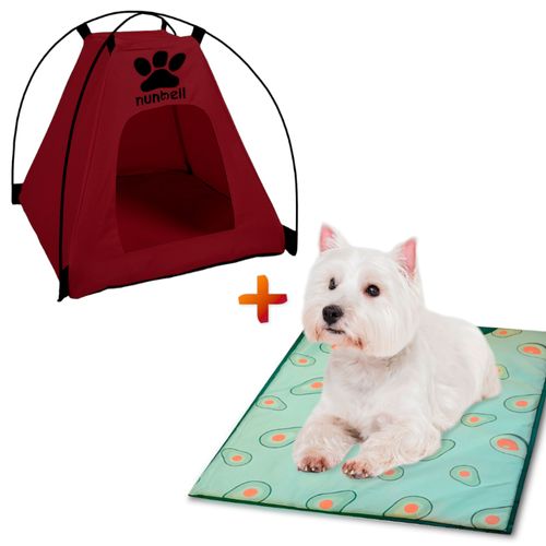 Colchoneta Cama para Perros D56 Palta Y Casa Carpa Plegable Portátil GD