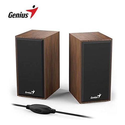 Parlante Genius Sp-Hf180 Usb Power 6w Wood
