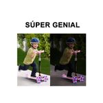 Scooter-Plegable-Para-Niños-Con-Luces-Rosado