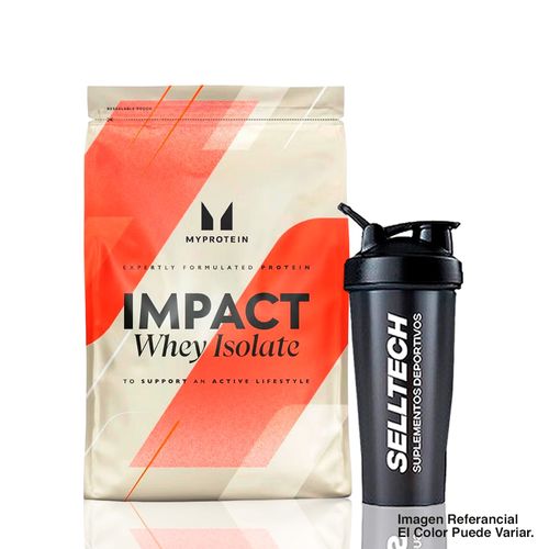 Proteína Myprotein Impact Whey Isolate 1kg Chocolate + Shaker