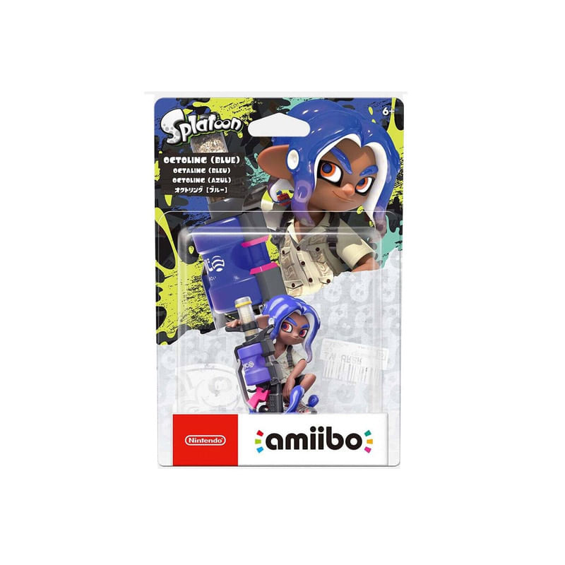 Amiibo Octoling Blue Splatoon 3 Nintendo Switch - Shopstar