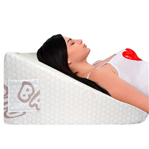 ALMOHADA COJIN ANTIREFLUJO BAMBOO TERAFLEX 60x55x25 CM