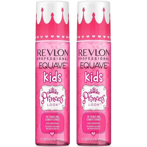 Dúo Spray Acondicionador Niñas Princess Look Revlon Equave Kids 200ml