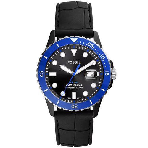 Reloj Fossil FB-01 Cerámico CE5023 para Hombre Fecha Correa de Silicona