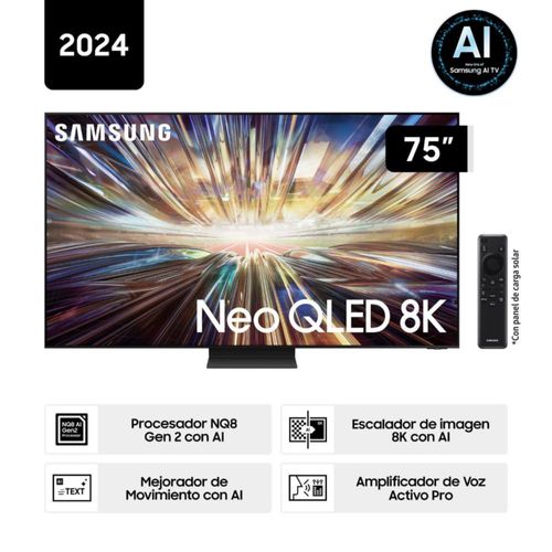 Televisor Samsung 75" QN75QN800DGXPE NEOQLED 8K UHD