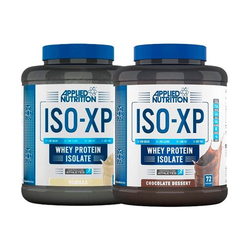 Pack 02 Proteínas Applied Nutrition ISO-XP 1.8 kg Chocolate y Vainilla - copy