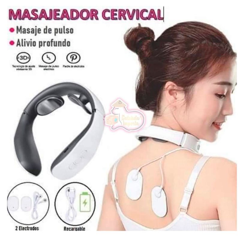 Masajeador-cervical-inteligente-EMS---2-parches-TENS-RECARGABLE