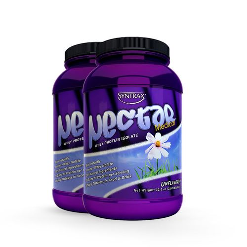 PACK X2 PROTEÍNA AISLADA NECTAR 2LB MEDICAL - SYNTRAX