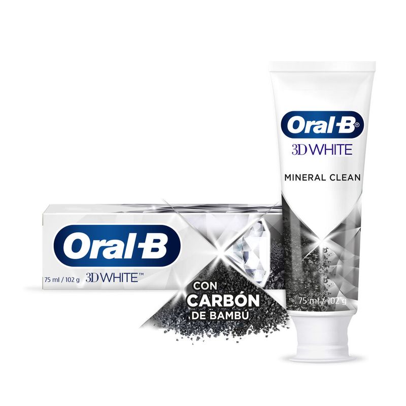 Pasta-Dental-Oral-B-3D-White-Carbon-Mineral-Clean-75ml