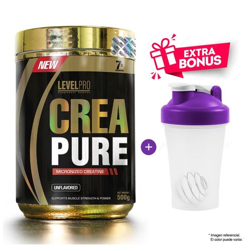 CREATINA 500 G LEVEL PRO MONOHIDRATADA
