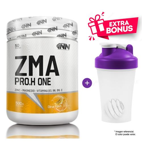 ZMA PRO.H ONE 500GR CITRUS PUNCH MÁS SHAKER