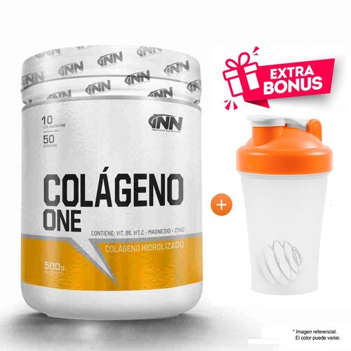 COLAGENO COLLAGEN 500 GRAMOS SANDÍA INN MÁS SHAKER