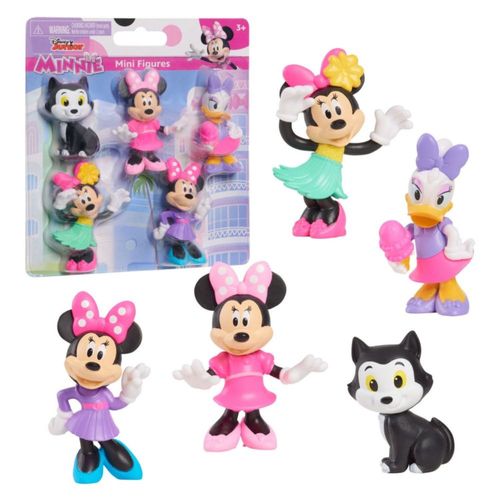 Set De Figuras Minnie Mouse Pack X5