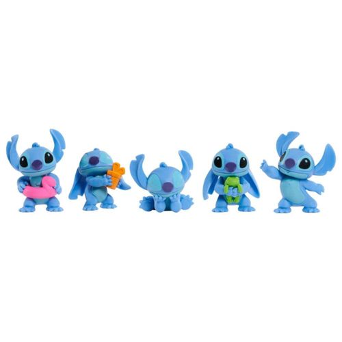 Set De Figuras Stitch Pack X5