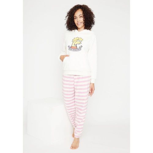 Pijama Kayser Mujer Coral Fleece Lisa Simpson S6061