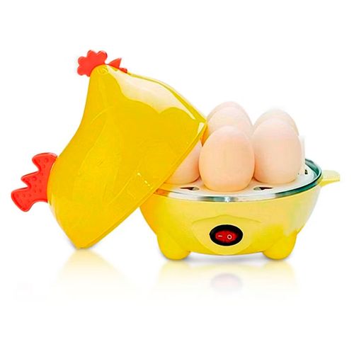 Hervidor de Huevos Duros al Vapor Eléctrico 7h Amarillo
