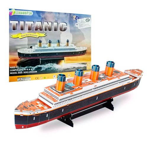 Rompecabezas 3D Titanic