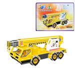 Rompecabezas-3D-Camion-Grua-