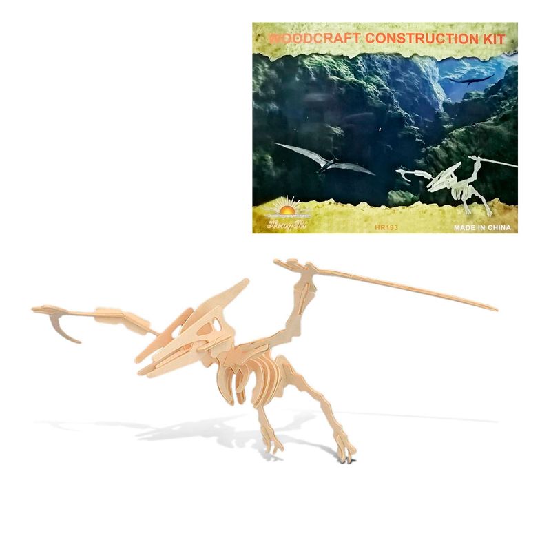 Rompecabezas-de-Madera-3D-Pterodactilos