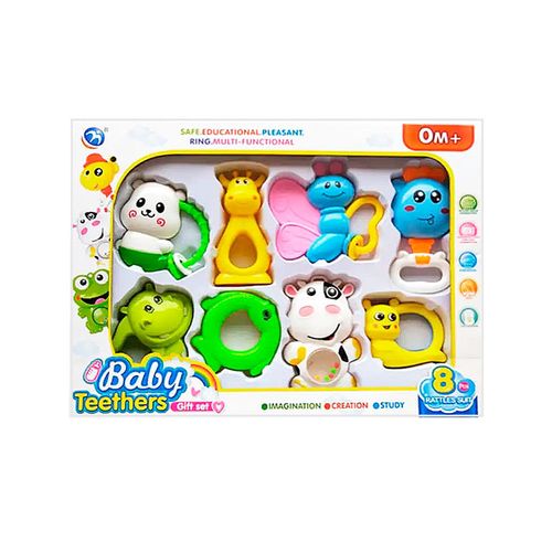 Set Sonajeros para Bebe x8 Piezas