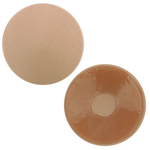 Pack 3x Cubre Pezon Adhesivo Tela - Redondo - Beige