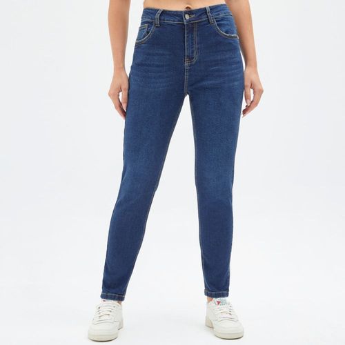 Jean Amc Mujer Denim Classic