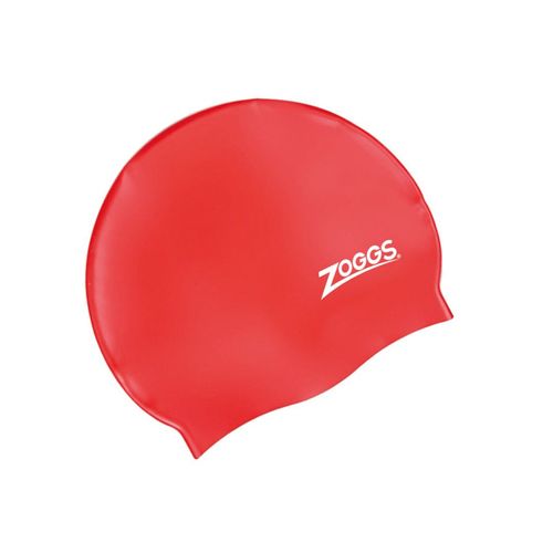 Gorro de Natación Zoggs Silicona Rojo