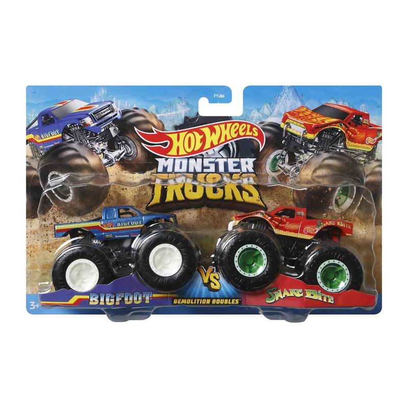 Hot-Wheels-Monster-Trucks-1-64-X2-Surtido