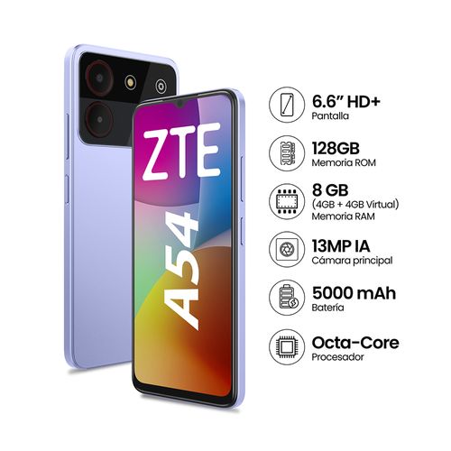 ZTE BLADE A54 (4+4)GB+128GB - LILA