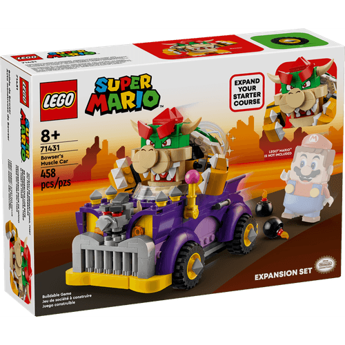 LEGO 71431 Set de Expansión: Coche monstruoso de Bowser