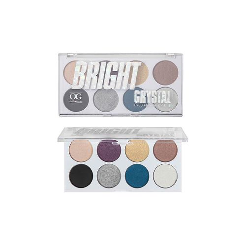 Paleta de Sombras Profesional "BRIGHT CRYSTAL" 8 Tonos OG